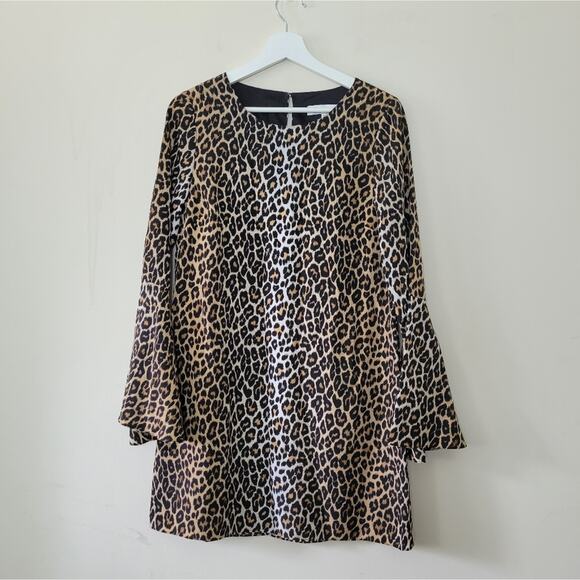 Likely Cheetah Leopard Print Shift Dress - Picture 1 of 6